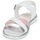 Παπούτσια Κορίτσι Σανδάλια / Πέδιλα Citrouille et Compagnie IZOEGL Άσπρο / Ροζ / Argenté