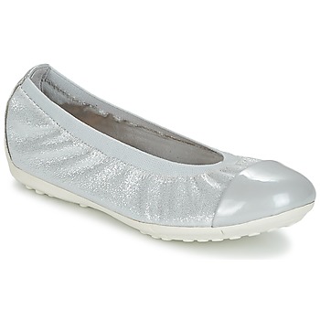 Παπούτσια Κορίτσι Μπαλαρίνες Geox J PIUMA BAL A Grey / Silver