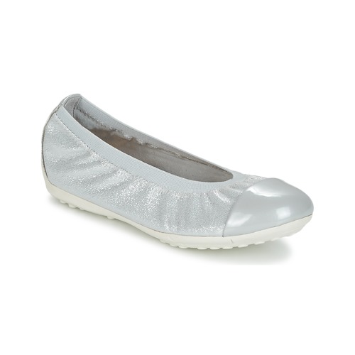 Παπούτσια Κορίτσι Μπαλαρίνες Geox J PIUMA BAL A Grey / Silver