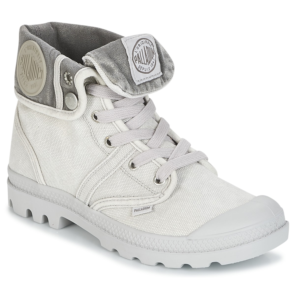 Παπούτσια Γυναίκα Μπότες Palladium US BAGGY Grey / Μεταλικό