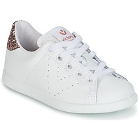 Παπούτσια Κορίτσι Χαμηλά Sneakers Victoria DEPORTIVO BASKET PIEL KID Άσπρο
