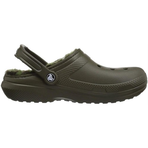 Παπούτσια Γυναίκα Τσόκαρα Crocs CLASSIC FUZZ LINED CLOG Green
