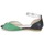 Παπούτσια Γυναίκα Σανδάλια / Πέδιλα Betty London INALI Black / Argenté / Green