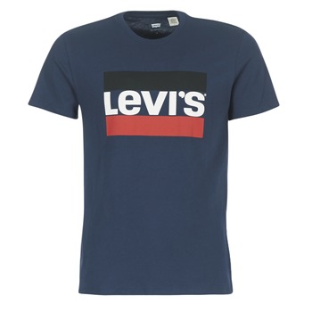 Υφασμάτινα Άνδρας T-shirt με κοντά μανίκια Levi's GRAPHIC SPORTSWEAR LOGO Marine