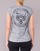 Υφασμάτινα Γυναίκα T-shirt με κοντά μανίκια Philipp Plein Sport THINK WHAT U WANT Grey