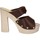 Παπούτσια Γυναίκα Σανδάλια / Πέδιλα Suky Brand AC764 Brown