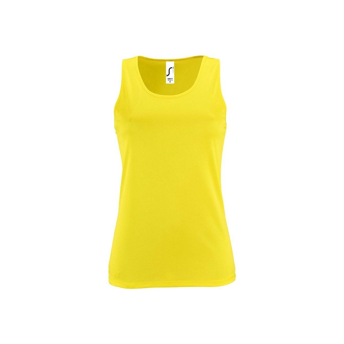 Υφασμάτινα Γυναίκα Αμάνικα / T-shirts χωρίς μανίκια Sols SPORT TT WOMEN Yellow