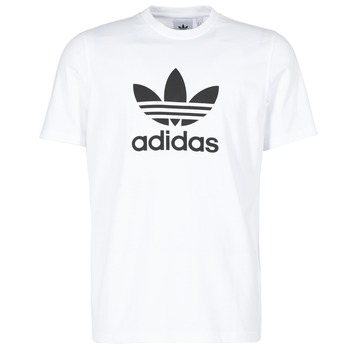Υφασμάτινα Άνδρας T-shirt με κοντά μανίκια adidas Originals TREFOIL T-SHIRT Άσπρο