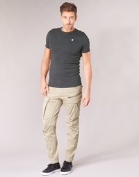 Υφασμάτινα Άνδρας παντελόνι παραλλαγής G-Star Raw ROVIC ZIP 3D STRAIGHT TAPERED Beige