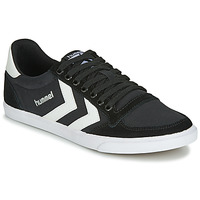 Παπούτσια Ψηλά Sneakers hummel TEN STAR LOW CANVAS Black / Άσπρο