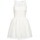 Υφασμάτινα Γυναίκα Κοντά Φορέματα Brigitte Bardot AGNES Άσπρο