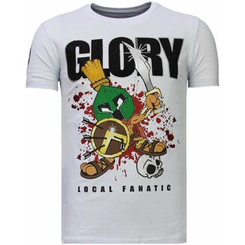 Υφασμάτινα Άνδρας T-shirt με κοντά μανίκια Local Fanatic 65017967 Άσπρο