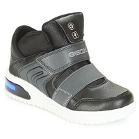 Παπούτσια Αγόρι Ψηλά Sneakers Geox J XLED BOY Black