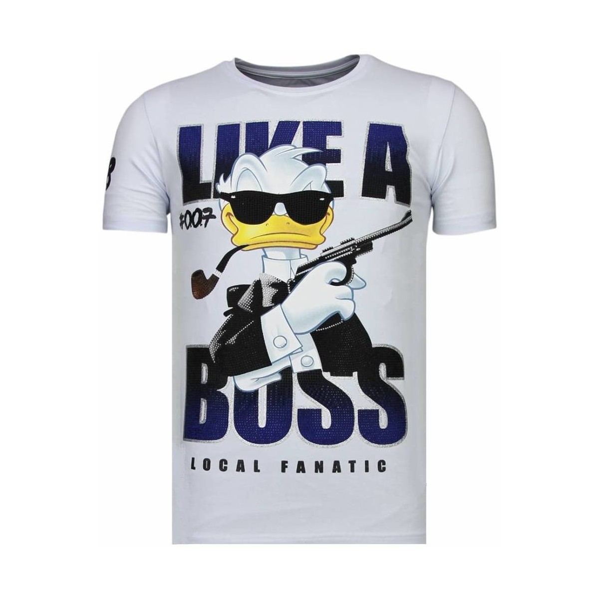 Υφασμάτινα Άνδρας T-shirt με κοντά μανίκια Local Fanatic 65010557 Άσπρο