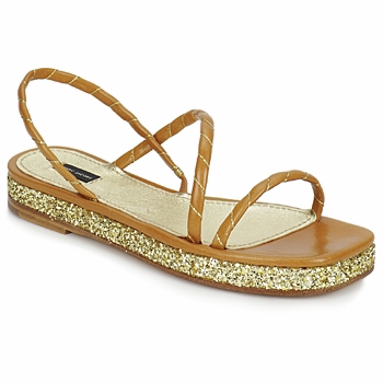 Παπούτσια Γυναίκα Σανδάλια / Πέδιλα Marc Jacobs MJ16405 Brown / Χρυσο