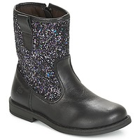 Παπούτσια Κορίτσι Μπότες Citrouille et Compagnie JUCKER Black / Paillettes