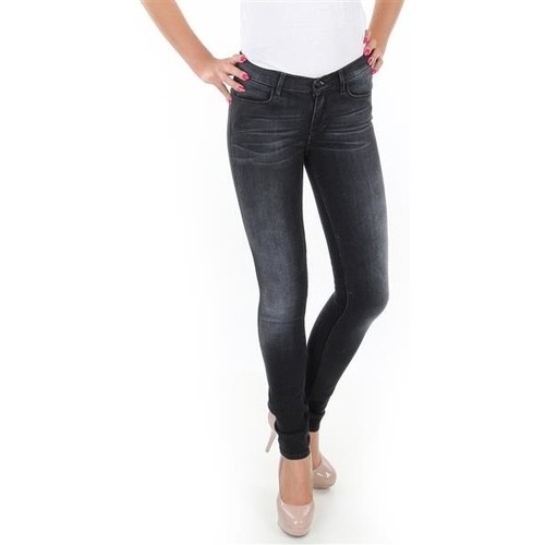 Υφασμάτινα Γυναίκα Skinny jeans Wrangler Jaclyn W26DLI53K Black