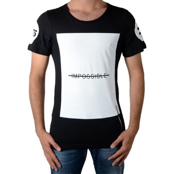 Υφασμάτινα Άνδρας T-shirt με κοντά μανίκια Celebry Tees 58601 Black
