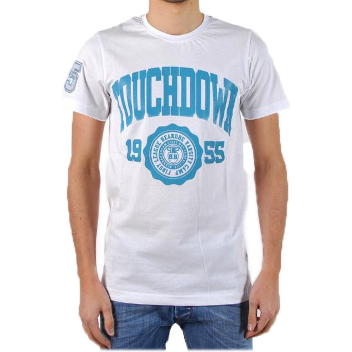 T-shirt με κοντά μανίκια Be And Be Touchdown 6681 Συνθετικό