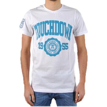 Υφασμάτινα Άνδρας T-shirt με κοντά μανίκια Be And Be Touchdown 6681 Άσπρο
