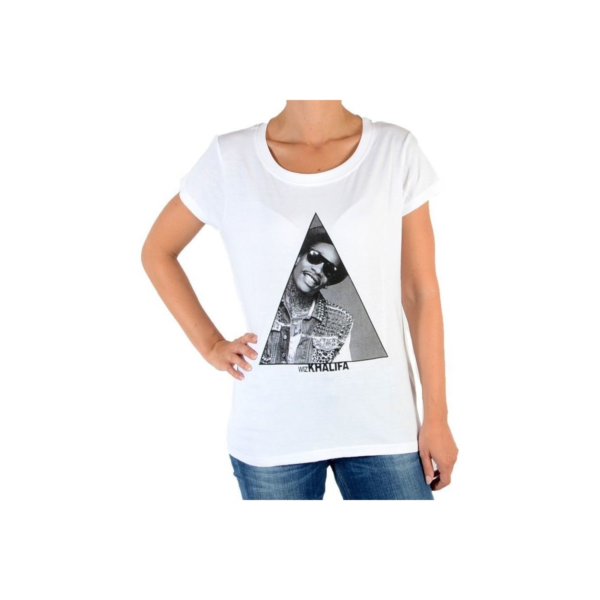 Υφασμάτινα Γυναίκα T-shirts & Μπλούζες Eleven Paris 32628 Άσπρο