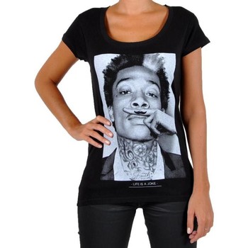 Υφασμάτινα Γυναίκα T-shirts & Μπλούζες Eleven Paris 21462 Black