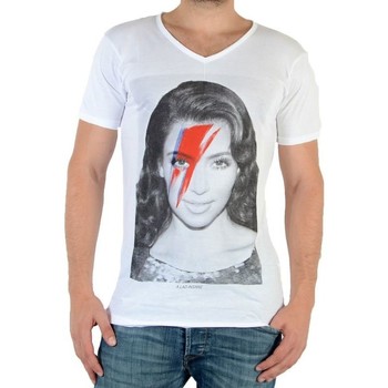 Υφασμάτινα Άνδρας T-shirt με κοντά μανίκια Eleven Paris 32837 Άσπρο