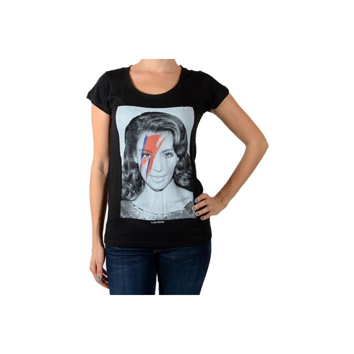Υφασμάτινα Γυναίκα T-shirts & Μπλούζες Eleven Paris 36583 Black