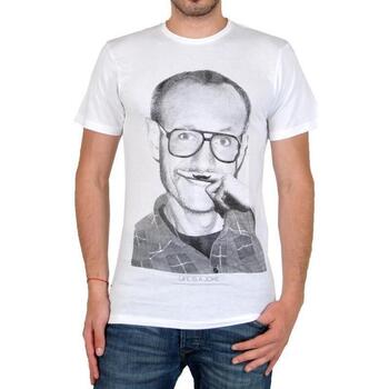 Υφασμάτινα Άνδρας T-shirt με κοντά μανίκια Eleven Paris 19188 Άσπρο