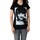 Υφασμάτινα Κορίτσι T-shirt με κοντά μανίκια Eleven Paris 40401 Black