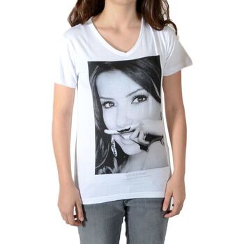 Υφασμάτινα Κορίτσι T-shirt με κοντά μανίκια Eleven Paris 40297 Άσπρο