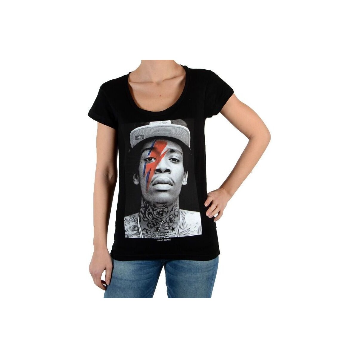 Υφασμάτινα Γυναίκα T-shirts & Μπλούζες Eleven Paris 28208 Black