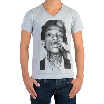 Υφασμάτινα Αγόρι T-shirt με κοντά μανίκια Eleven Paris 34545 Grey