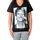 Υφασμάτινα Κορίτσι T-shirt με κοντά μανίκια Eleven Paris 34549 Black