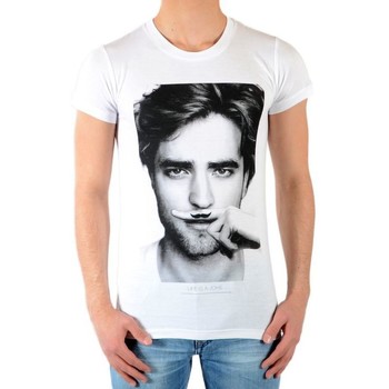 Υφασμάτινα Αγόρι T-shirt με κοντά μανίκια Eleven Paris 42677 Άσπρο