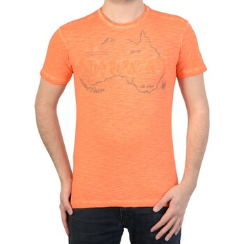 Υφασμάτινα Άνδρας T-shirt με κοντά μανίκια Geographical Norway 79849 Orange