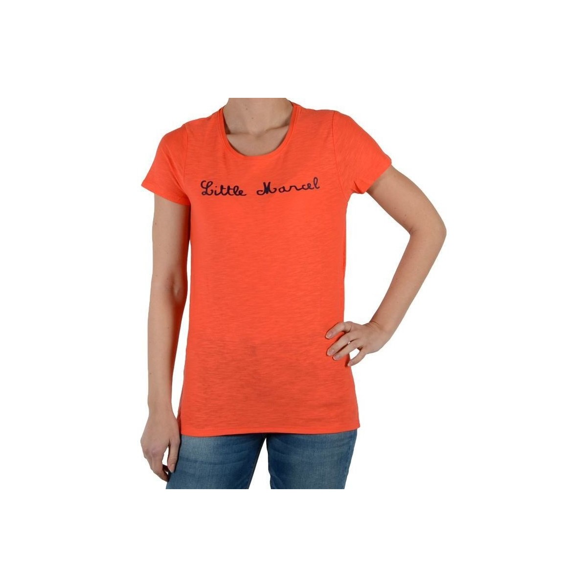 Υφασμάτινα Γυναίκα T-shirts & Μπλούζες Little Marcel 28450 Ροζ