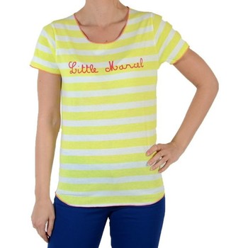 Υφασμάτινα Γυναίκα T-shirt με κοντά μανίκια Little Marcel 30525 Yellow
