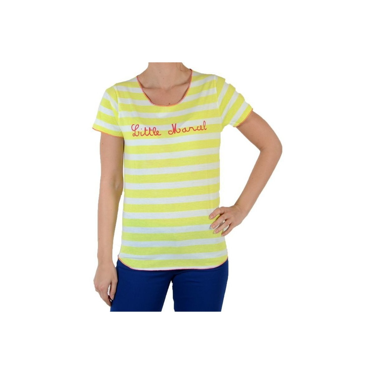 Υφασμάτινα Γυναίκα T-shirts & Μπλούζες Little Marcel 30525 Yellow