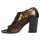 Παπούτσια Γυναίκα Σανδάλια / Πέδιλα Sigerson Morrison STRUZZO Black / Bronze