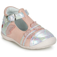 Παπούτσια Κορίτσι Μπαλαρίνες GBB MERTONE Ροζ / Silver