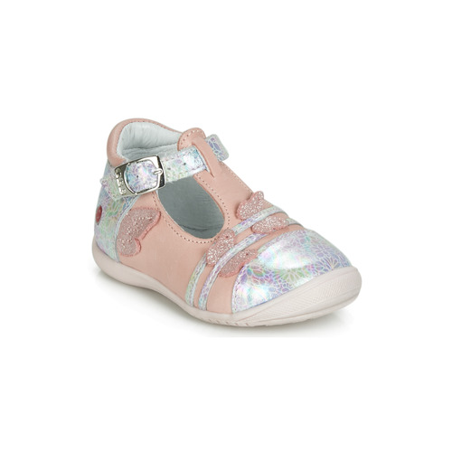 Παπούτσια Κορίτσι Μπαλαρίνες GBB MERTONE Ροζ / Silver