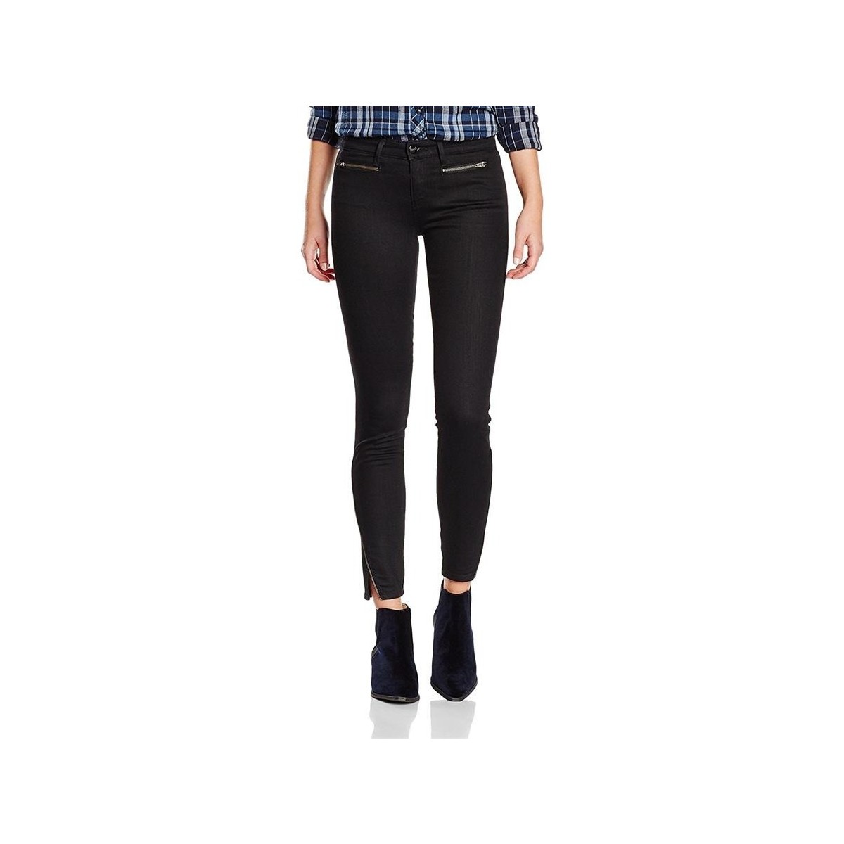 Υφασμάτινα Γυναίκα Skinny jeans Wrangler ® Corynn Perfect Black W25FCK81H Black
