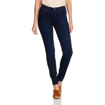 Υφασμάτινα Γυναίκα Skinny jeans Wrangler High Skinny W27HBV78Z Μπλέ