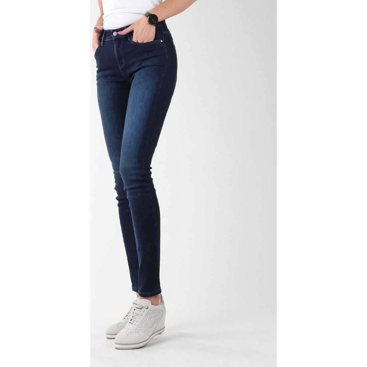 Skinny jeans Wrangler High Rise Skinny Subtle Blue W27HX786N