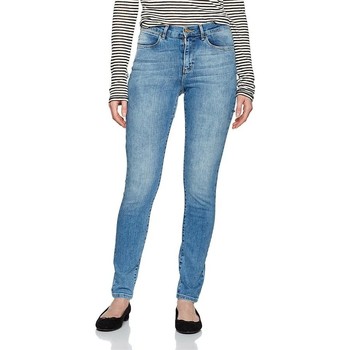 Υφασμάτινα Γυναίκα Skinny jeans Wrangler ® High Rise Skinny 27HX794O Μπλέ