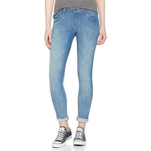 Υφασμάτινα Γυναίκα Skinny jeans Wrangler Super Skinny W29JPV86B Μπλέ