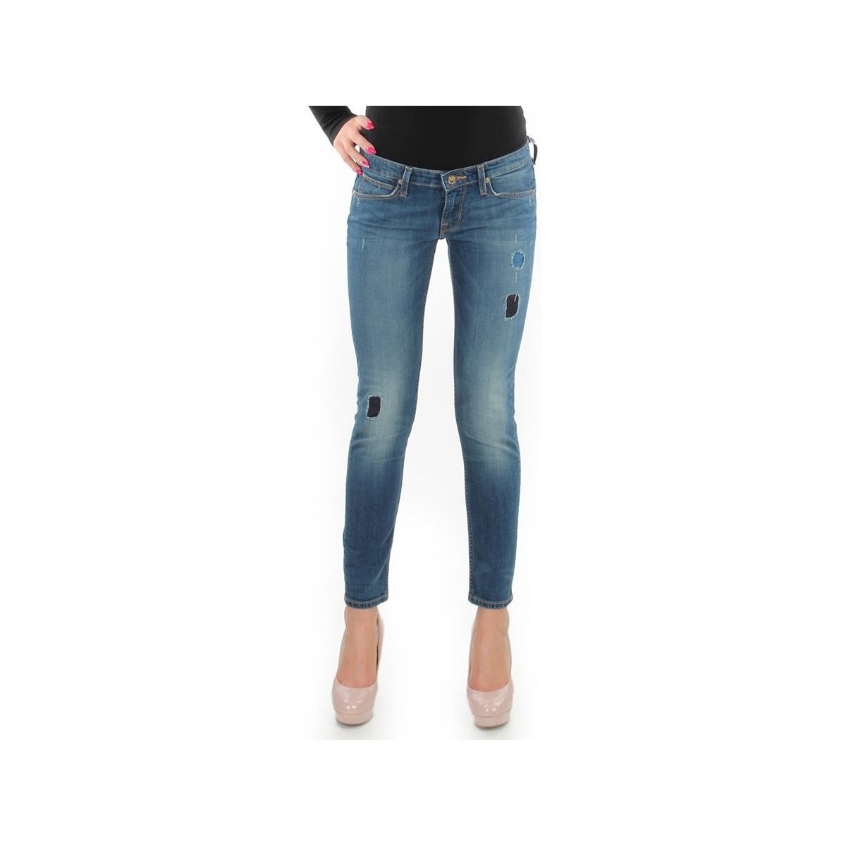 Υφασμάτινα Γυναίκα Skinny jeans Lee Lynn Skinny L357DNXA Μπλέ