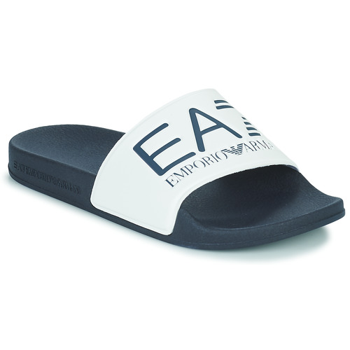 Παπούτσια σαγιονάρες Emporio Armani EA7 SEA WORLD VISIBILITY SLIPPER Άσπρο / Marine