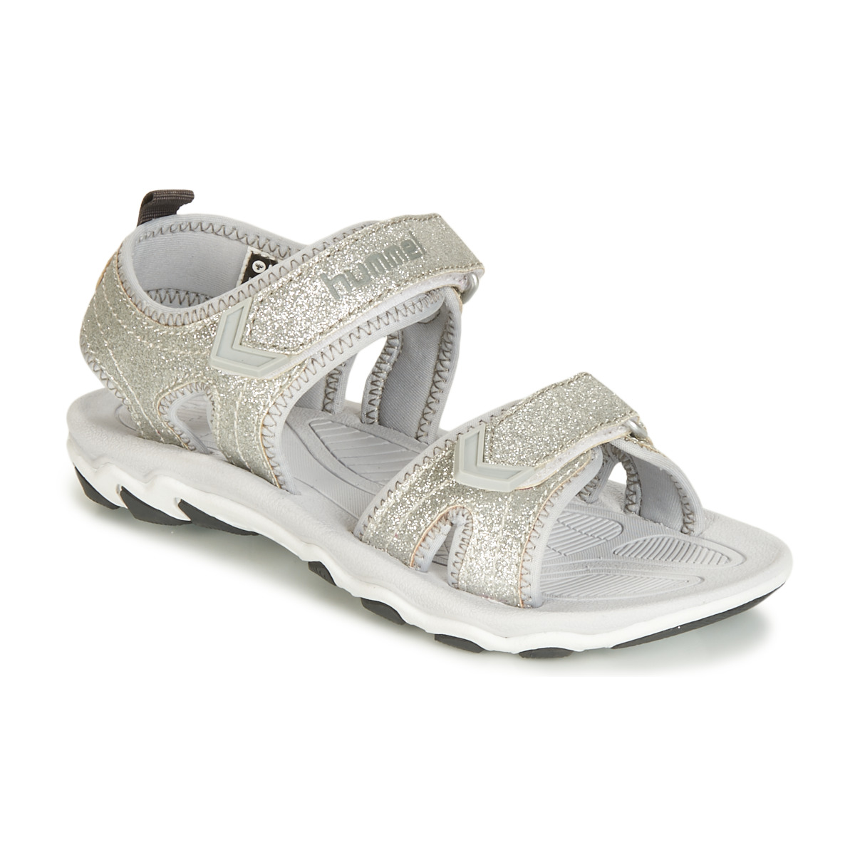 Παπούτσια Παιδί Σπορ σανδάλια hummel SANDAL GLITTER JR Silver